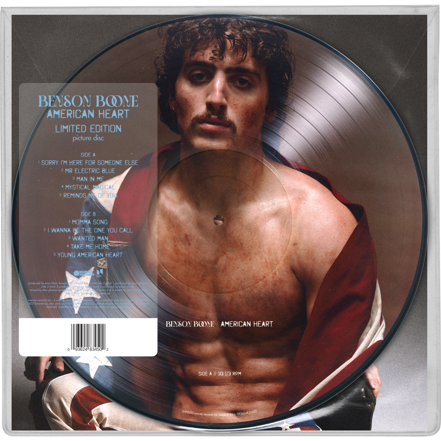 American Heart - Store Exclusive Picture Disc | Benson Boone